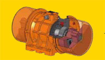 มอเตอร์สั่น 1000 rpm Three Phase 380 V. 6 Pole OLI รุ่น MVE/1-size1