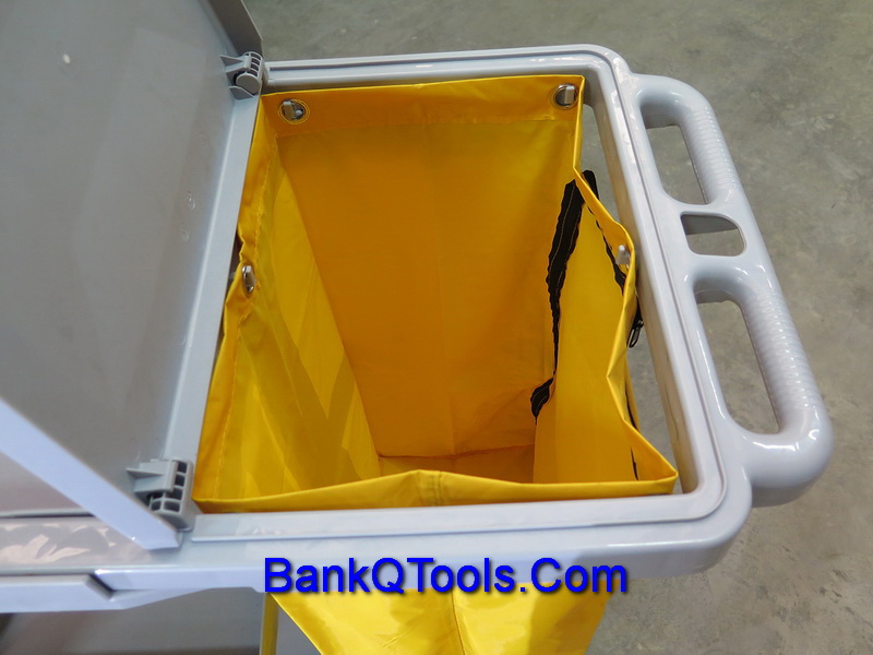 รถเข็นพลาสติก สำหรับใส่อุปกรณ์ทำความสะอาด Cleanatic C7001 04