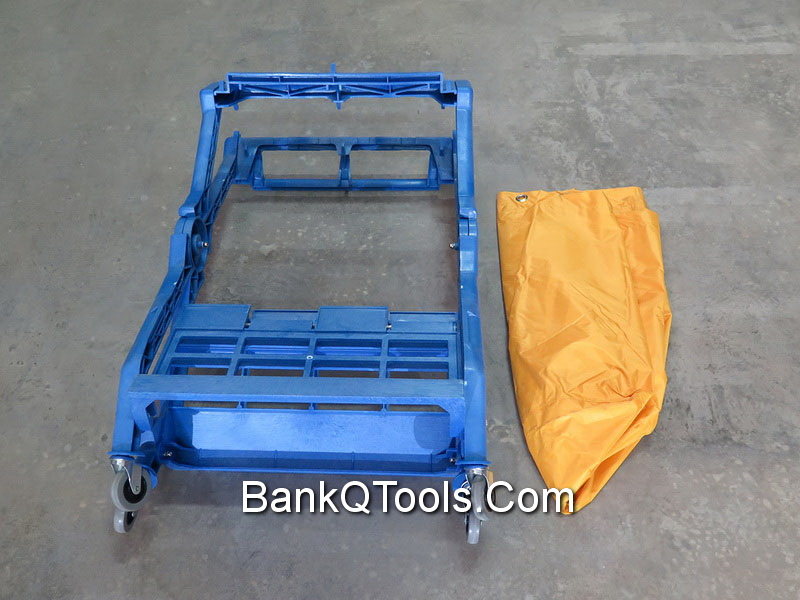 รถเข็นผ้า โครงพลาสติก Clecnatic C-7003-12