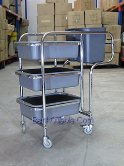 รถเข็นเก็บภาชนะ Cleanatic C-7005 -05