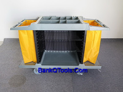 รถเข็นเมทพลาสติก แบบไม่มีประตู Cleanatic C-7008-02