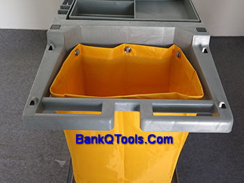 รถเข็นเมทพลาสติก แบบไม่มีประตู Cleanatic C-7008-12
