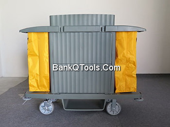 รถเข็นเมทพลาสติก แบบมีประตู Cleanatic C-7019 - 03