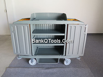 รถเข็นเมทพลาสติก แบบมีประตู Cleanatic C-7019 -07