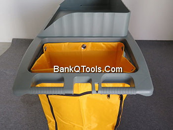 รถเข็นเมทพลาสติก แบบมีประตู Cleanatic C-7019 -14