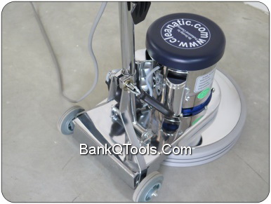 เครื่องขัดพื้นและปั่นเงาพื้น พร้อมถังซักพรม ขนาด 18 นิ้ว Cleanatic รุ่น C-8024T 
