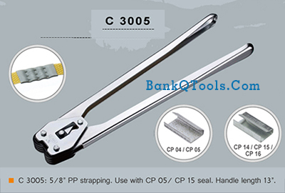 คีมย้ำกิ๊บ สำหรับสายรัดพลาสติก Yabico รุ่น C-3005  -1